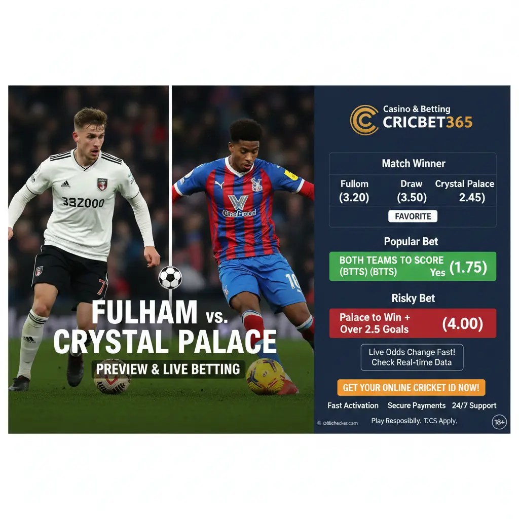 Fulham vs Crystal Palace