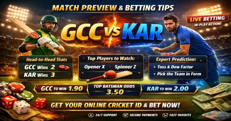 GCC vs KAR Match