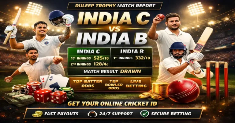 India C vs India B Match Scorecard