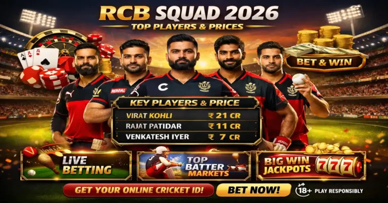 RCB Squad 2026