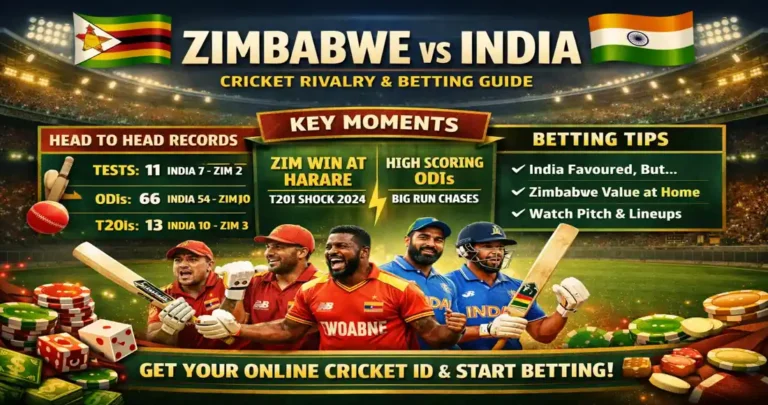 Zimbabwe National Cricket Team vs India National Cricket Team Timeline