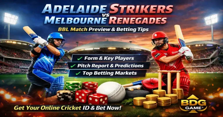 Adelaide Strikers vs Melbourne Renegades