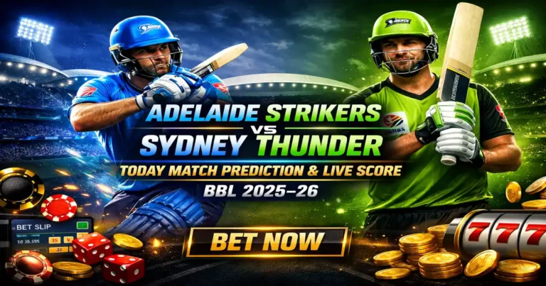 Adelaide Strikers vs Sydney Thunder