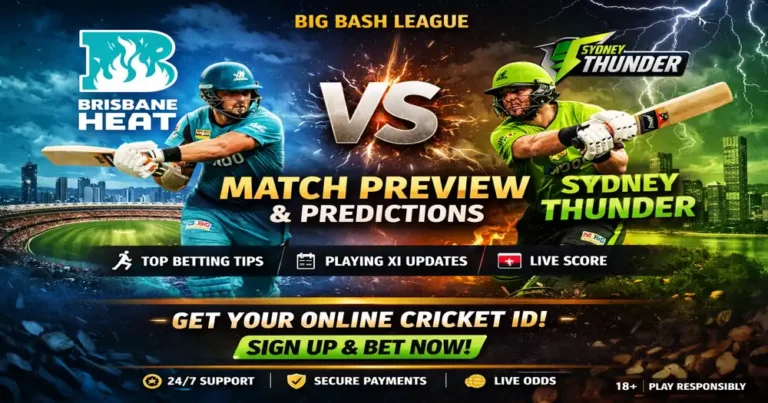 Brisbane Heat vs Sydney Thunder