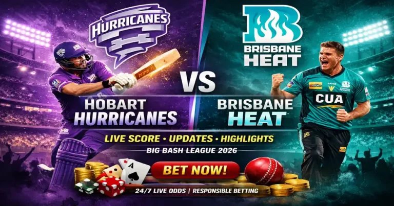 Hobart Hurricanes vs Brisbane Heat