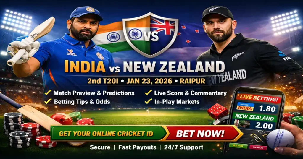 India vs New Zealand 2nd T20I