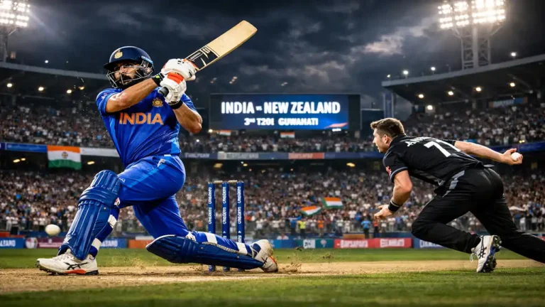 India vs New Zealand 3rd T20I