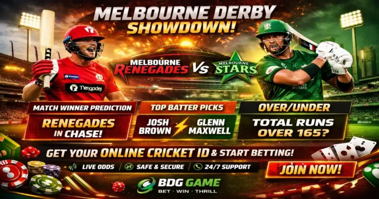 Melbourne Renegades vs Melbourne Stars