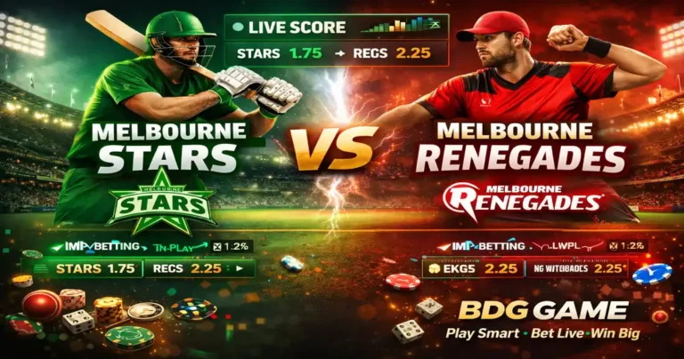 Melbourne Stars vs Melbourne Renegades