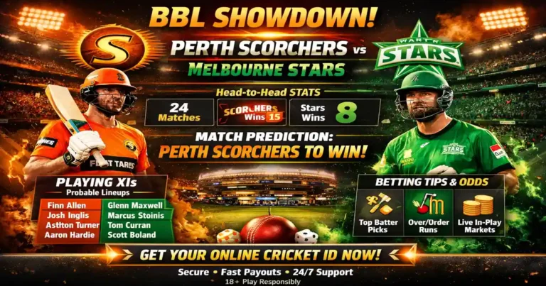 Perth Scorchers vs Melbourne Stars