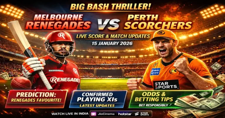 melbourne renegades vs perth scorchers