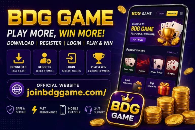 BDG Game Register