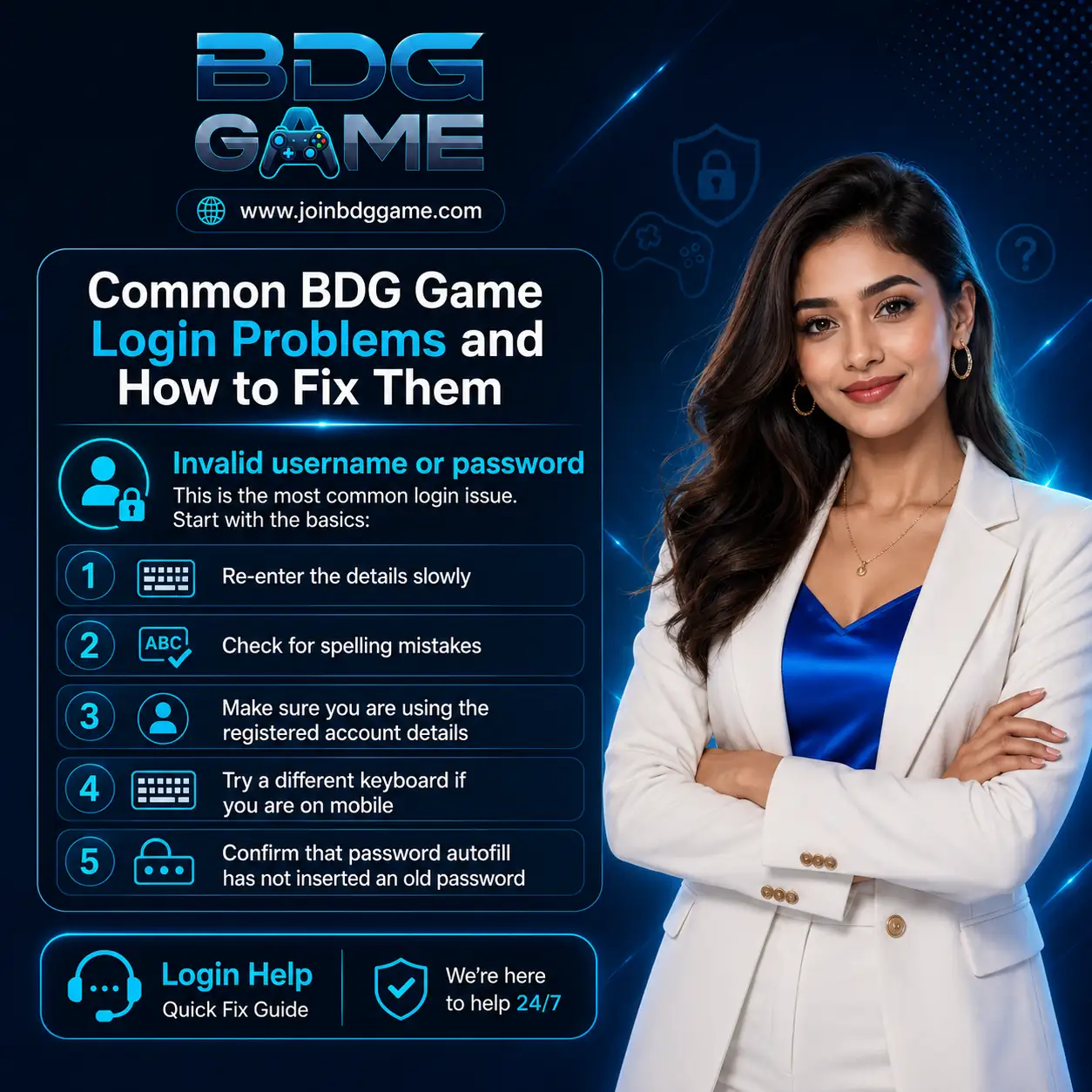 Common BDG Game Login Problems and How to Fix Them