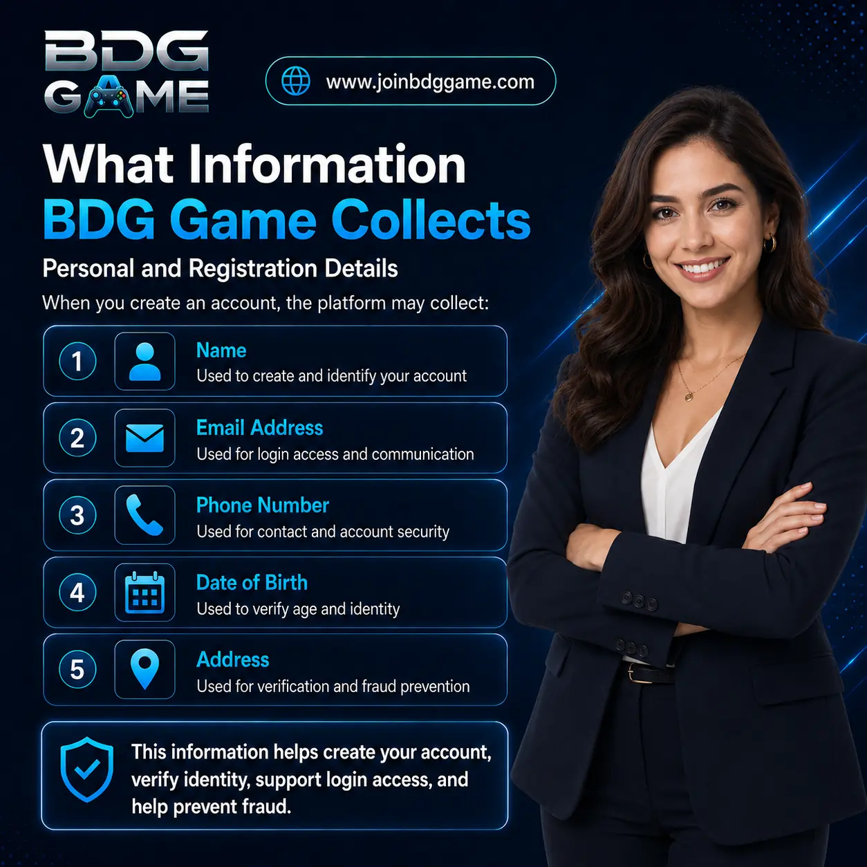 What Information BDG Game Collects