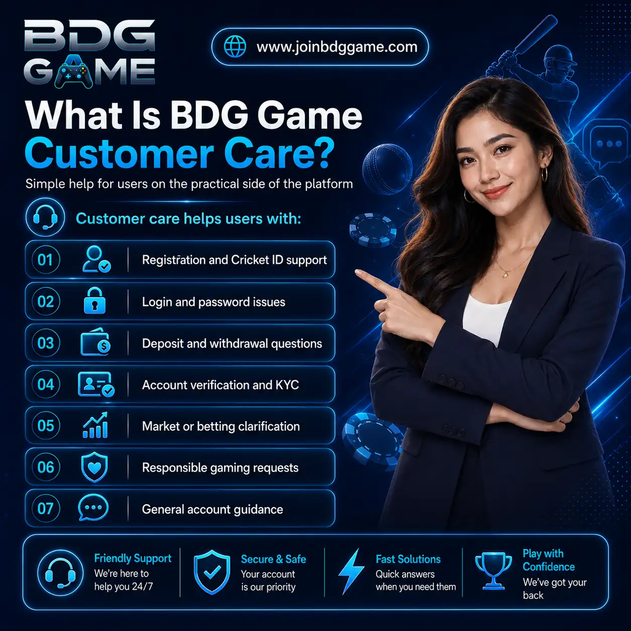 What Is BDG Game Customer Care