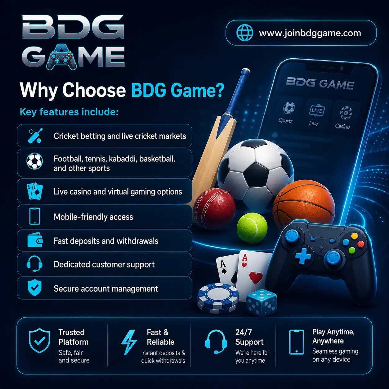 Why Choose BDG Game